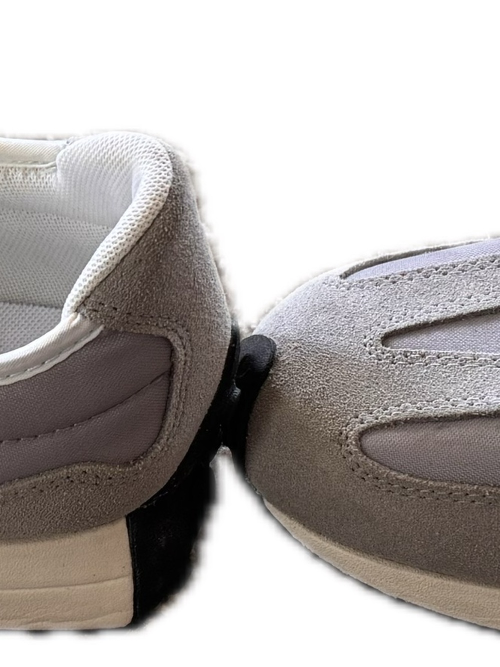 New Balance grey & White Retro Runner Sneakers - Picture 2 of 6